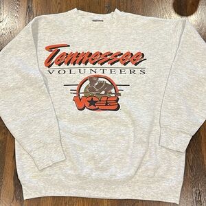 Vintage Tennessee Volunteers Gray Crewneck Sweatshirt